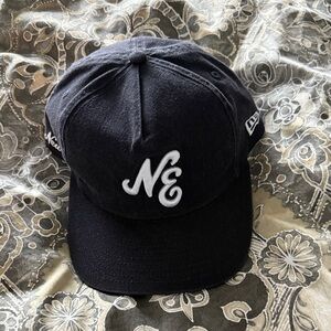 New Era Golfer Snap Back Hat in Washed Navy